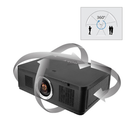 Flyin RL-K1 3D High WUXGA 3LCD Εξωτερικός Οικιακός Θέατρος Προβολέας υψηλή φωτεινότητα 10000 λουμέν υποστηρίζει 4K