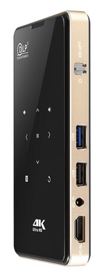 Flyin P09 4K HD Projector Portable Android 9.0 16GB ROM LED Lamp για το σπίτι και την εκπαίδευση
