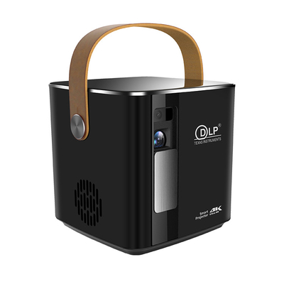 Flyin P12 1080P Max 4K Mini Projector 9000mAh μπαταρία Εξωτερικό βίντεο 400 ANSI Lumens Android 9 2GB/16GB DLP Link 3D Projector
