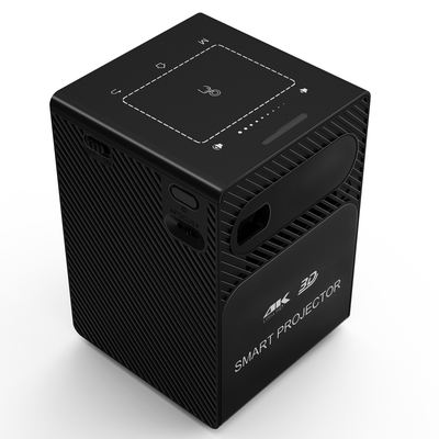 Flyin P18 Free Style Οικιακό ΘέατροΣmart Portable DLP LED Mini Pocket Black Ασύρματος Προσαρμόσιμος Προβολέας