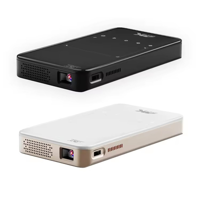 Flyin S90 4K Mini Φορητό Android Smart DLP Projector WIFI Bluetooth Ενεργοποιημένο Σχήμα κινητού τηλεφώνου US Plug LED Lamp 3D μπαταρία