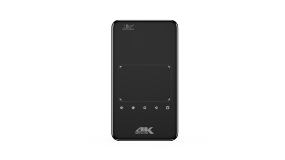 Flyin S90 4K Mini Φορητό Android Smart DLP Projector WIFI Bluetooth Ενεργοποιημένο Σχήμα κινητού τηλεφώνου US Plug LED Lamp 3D μπαταρία