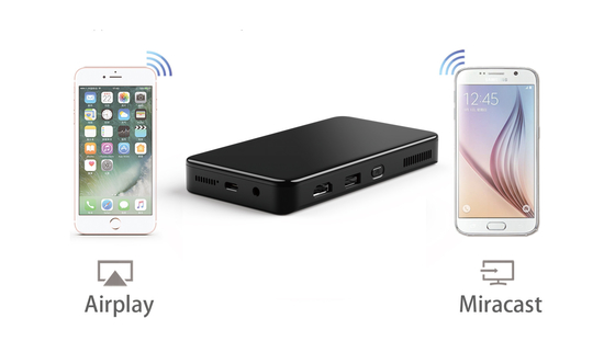 Flyin S90 4K Mini Φορητό Android Smart DLP Projector WIFI Bluetooth Ενεργοποιημένο Σχήμα κινητού τηλεφώνου US Plug LED Lamp 3D μπαταρία