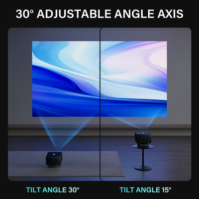 Flyin P50 Οικιακό Θέατρο 1080P 4K Προβολέας Allwinner H713 Προβολέας 800 ANSI Lumens Οικιακό τηλεοπτικό προβολέα
