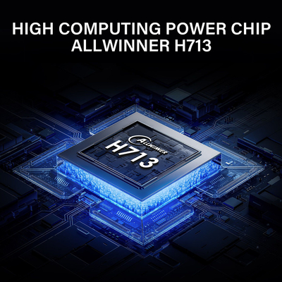 Flyin P50 Οικιακό Θέατρο 1080P 4K Προβολέας Allwinner H713 Προβολέας 800 ANSI Lumens Οικιακό τηλεοπτικό προβολέα