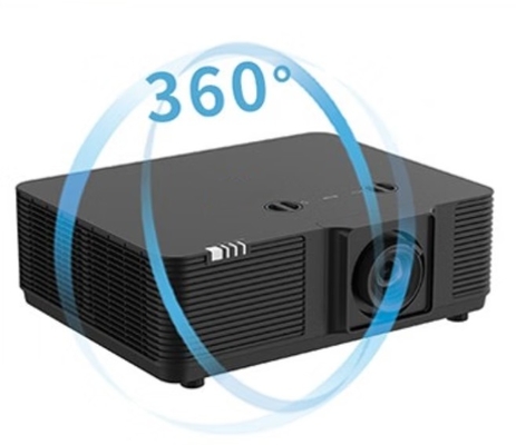 Flyin 5500 λουμέν ΔΛΠ Laser Projector WUXGA υψηλής ανάλυσης 4K ενεργό 3D παρουσίαση 0.8 DMD Chip για ακριβή απεικόνιση χειροκίνητη μετατόπιση εστίασης φακού για μια ευέλικτη εμπειρία προβολής
