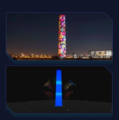 Flyin A1 Immersive Room 4K Διανεμημένος Συγκεντρωμένος Διακομιστής∙ Edge Fusion & Dome 3D Mapping Projection Equipment