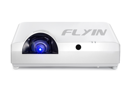 Flyin-C90SW+ 4200 Lumens WXGA 3LCD Προβολέας λέιζερ μικρής βολής Ενσωματωμένος Android 5000000:1 Αντίθεση για την εκπαίδευση επιχειρήσεων