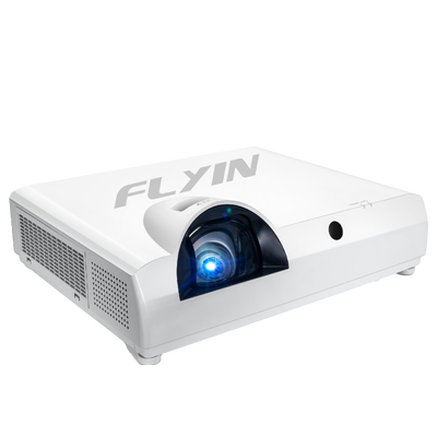Flyin-C90SW+ 4200 Lumens WXGA 3LCD Προβολέας λέιζερ μικρής βολής Ενσωματωμένος Android 5000000:1 Αντίθεση για την εκπαίδευση επιχειρήσεων