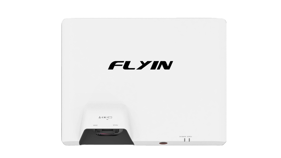 Flyin-CS7 4K 7000 φωτεινών 3LCD Laser Projector 0.5 Λεπτοσκοπικός φακός 5000000:1 Αντιδιαστολή για μεγάλο χώρο