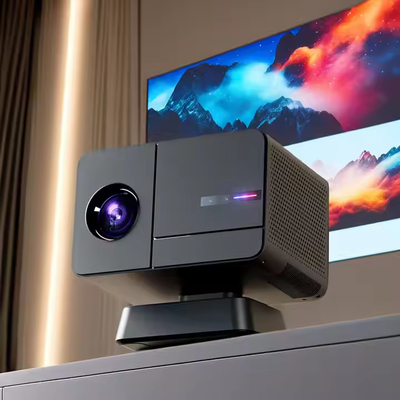 Flyin P50 Οικιακό Θέατρο 1080P 4K Προβολέας Allwinner H713 Προβολέας 800 ANSI Lumens Οικιακό τηλεοπτικό προβολέα