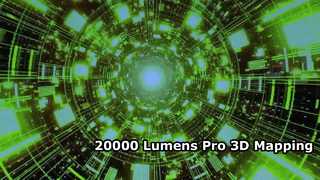 Ultimate 20000 Lumens 3D Mapping Laser Projector