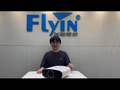 Flyin LCD LED λαμπτήρες Android προβολέας ενσωματωμένο στερεοφωνικό ηχείο US EURO πλέγμα